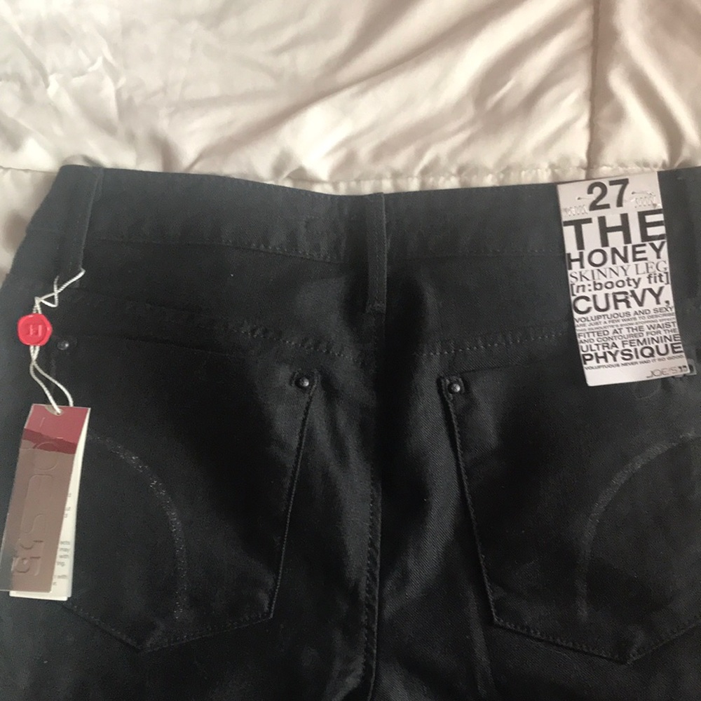 Joes black Kayla skinny honey size 27